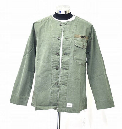 Wtaps Double Taps Scout Ls Shirt. Cotton. Oxford 201Tqdt-Shm01 Long Sleeve Shirt