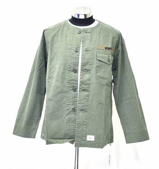 Wtaps Double Taps Scout Ls Shirt. Cotton. Oxford 201Tqdt-Shm01 Long Sleeve Shirt