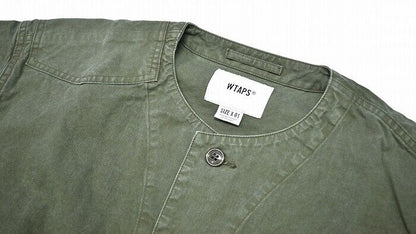 Wtaps Double Taps Scout Ls Shirt. Cotton. Oxford 201Tqdt-Shm01 Long Sleeve Shirt