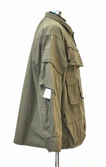 Wtaps Double Taps Modular Ls/Cotton.Ripstop Ripstop Military Jacket Coverall Wor