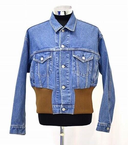 Mistergentleman Wide Rib Denim Jacket Mgo-Ot19 G Jean