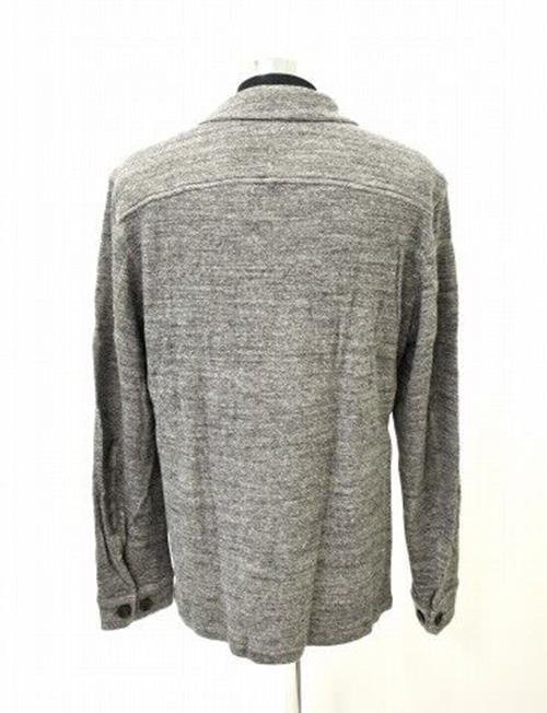 1205 Ichinie Zero Go Charcoal Jersey Workwear Shirt S Gray