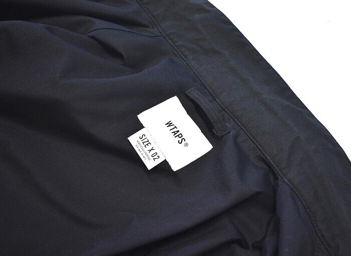 Wtaps Double Taps Buds. Long Jacket. Cony. Satin 172Wvdt-Jkm02 Back Shop Coat