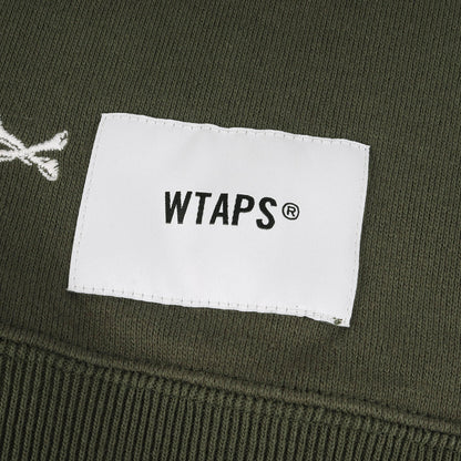 Wtaps Double Taps Sweatshirt Size XL 22Aw Crossbone Pattern Crew Neck Acne / Swe