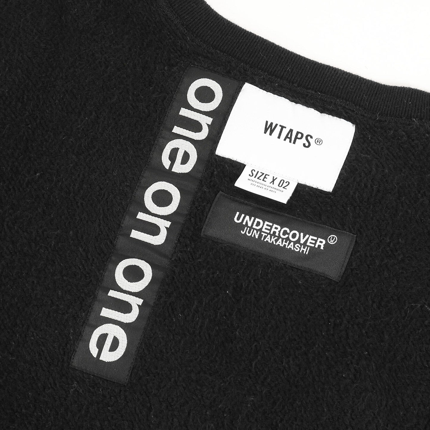 Wtaps Double Taps Sweat M Undercover Collaboration Reverse Crew Neck Trainer Lon