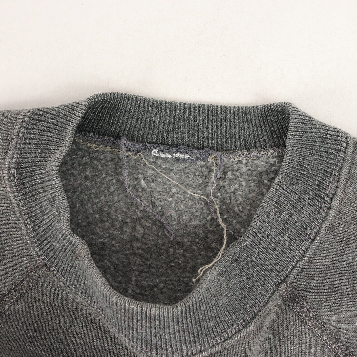 60S Plain Raglan Sleeve Sweat Charcoal See Size Details S 60 U.S.Vintage Vintage