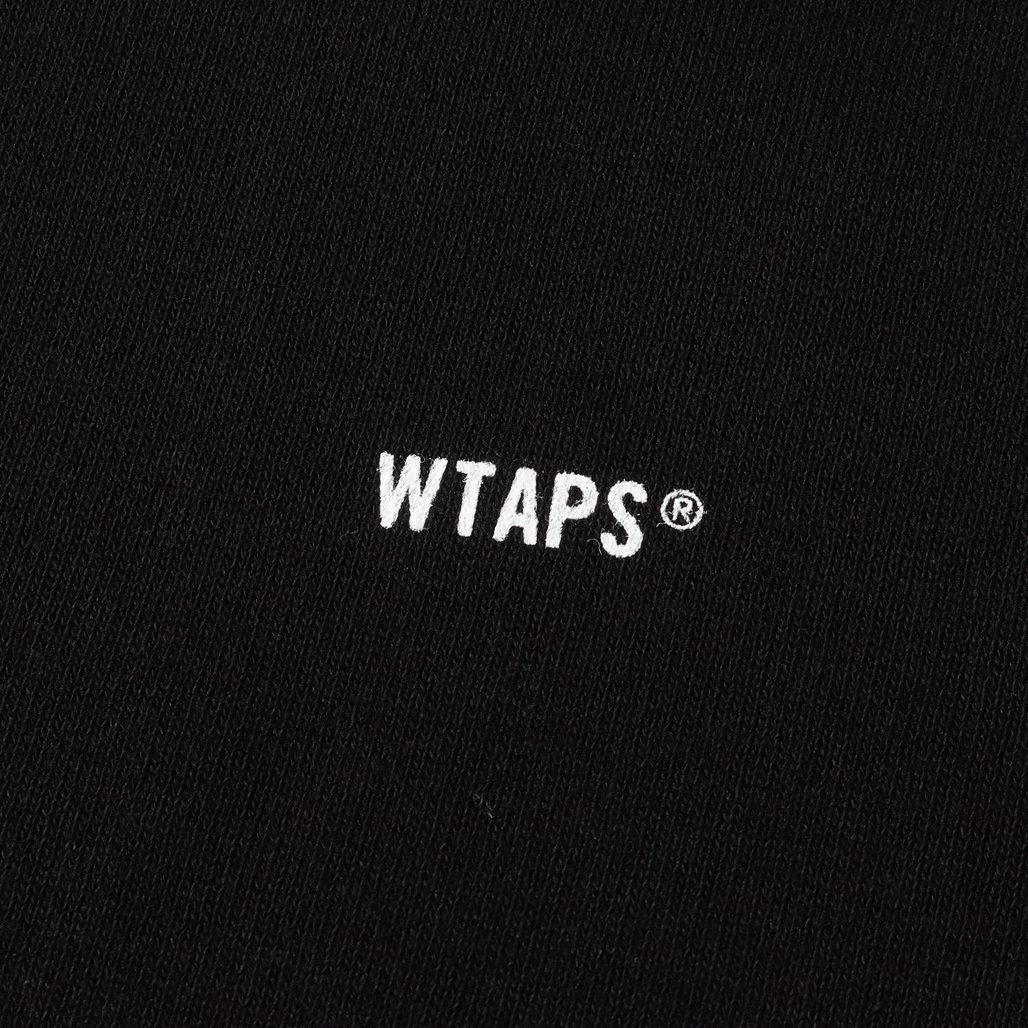 Wtaps Double Taps Hoodie Size S 23Aw Llw Logo Sweatshirt / Hoody Cotton Black To