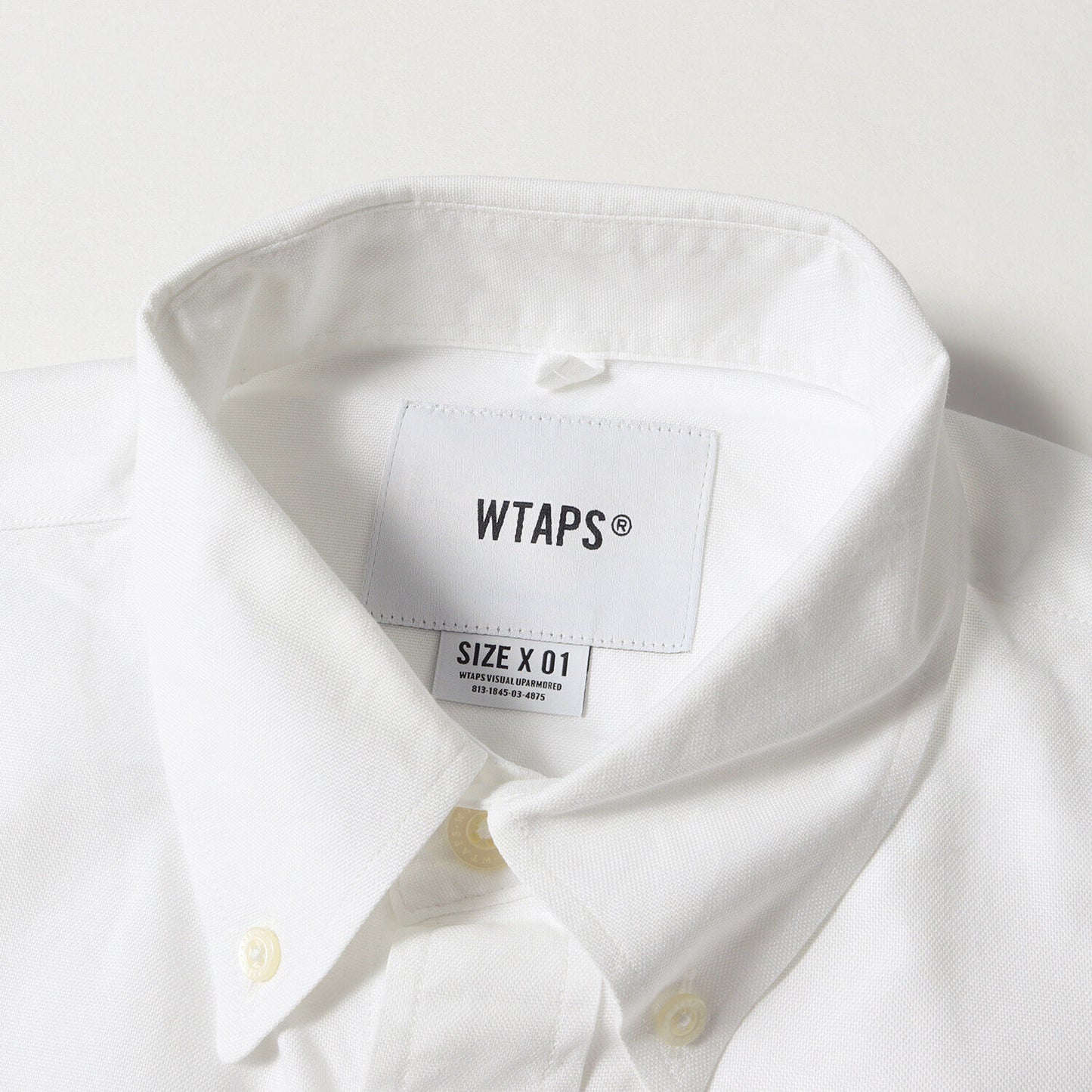 Wtaps Double Taps Shirt Size S 20Ss Thomas Mason Oxford Button Down Bd Ls 01