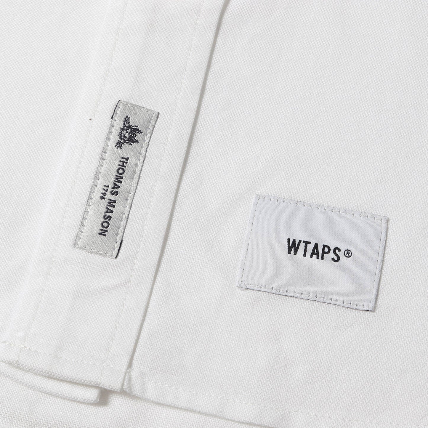 Wtaps Double Taps Shirt Size S 20Ss Thomas Mason Oxford Button Down Bd Ls 01