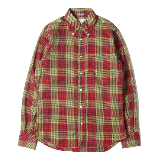 Individualized Shirts Shirt Size 14 1/2 32 Block Check Button Down Dress