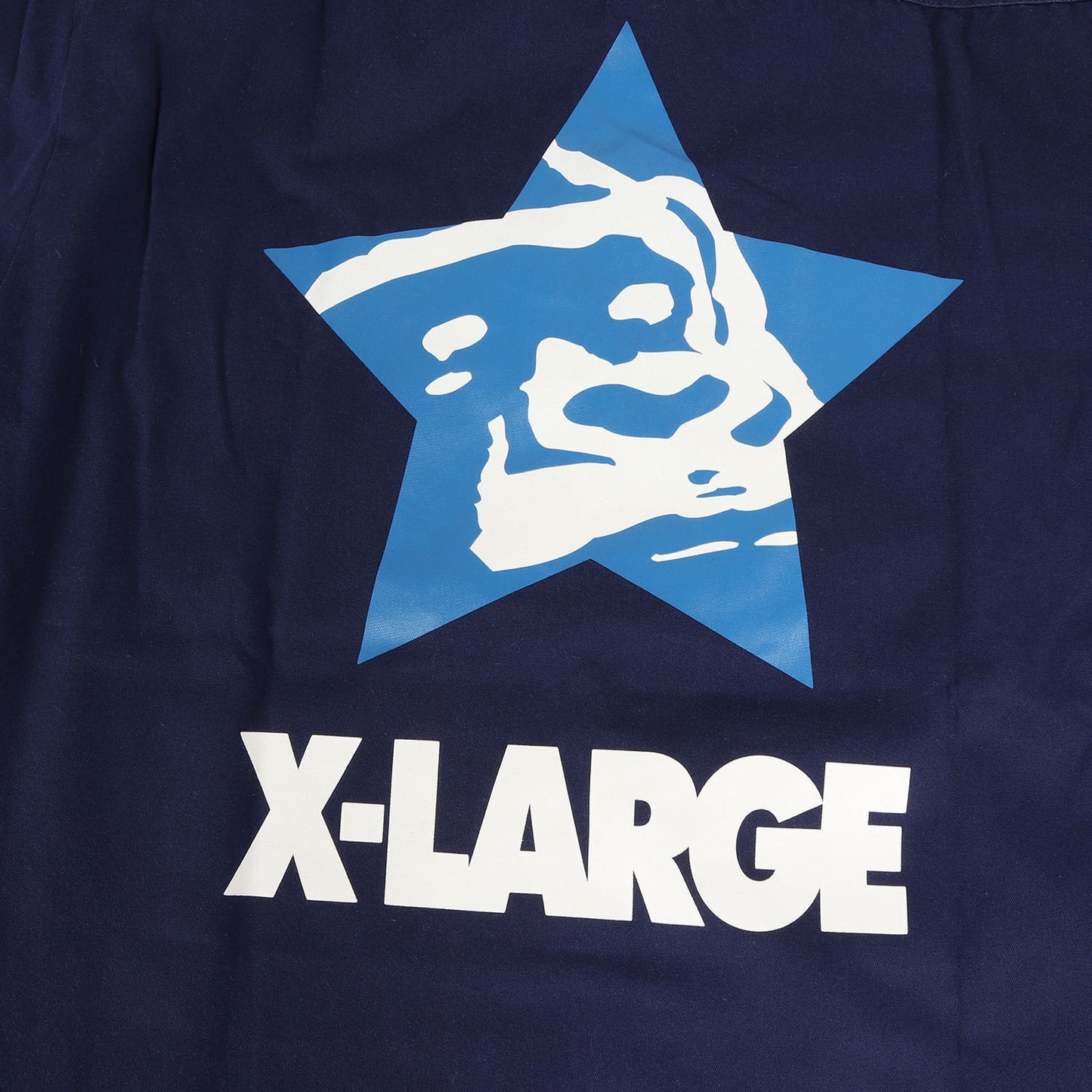 X Large Extra Large Shirt Size M Star Gorilla Logo Short Sleeve Work Navy Tops C