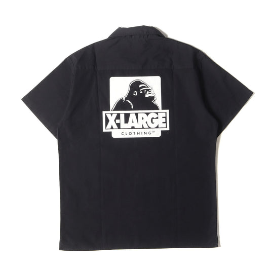 X Large Extra Large Shirt Size M Gorilla Logo Short Sleeve Work Black Tops Casua