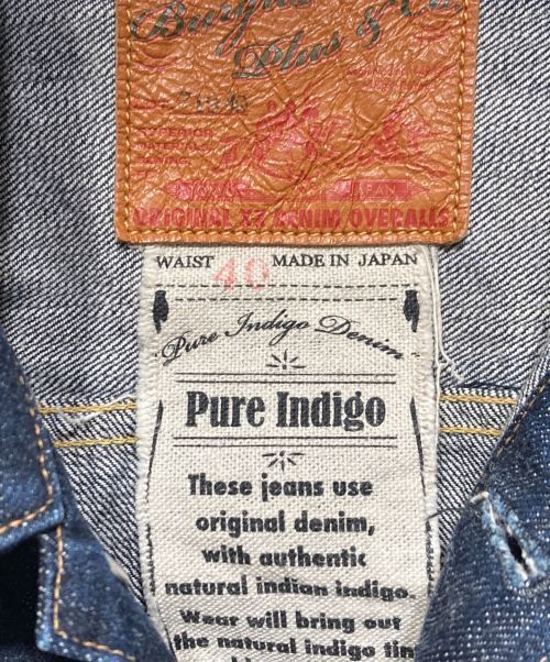 Burgus Plus Denim Jacket   Natural Indigo 2nd Type Good Condition