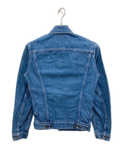 Levi's Striped Denim Jacket Good Condition