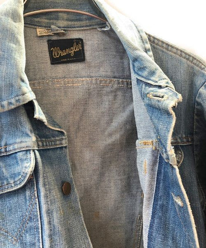 Wrangler 124MJ Denim Jacket Good Condition