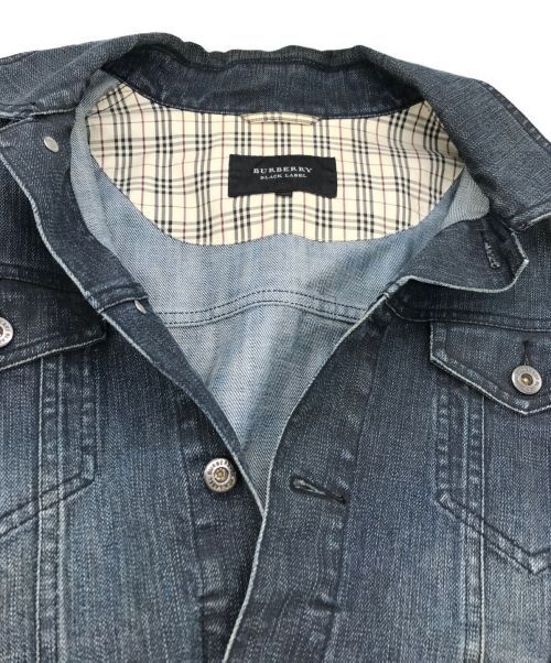 Burberry Black Label Lining Nova Check Denim Jacket Good Condition