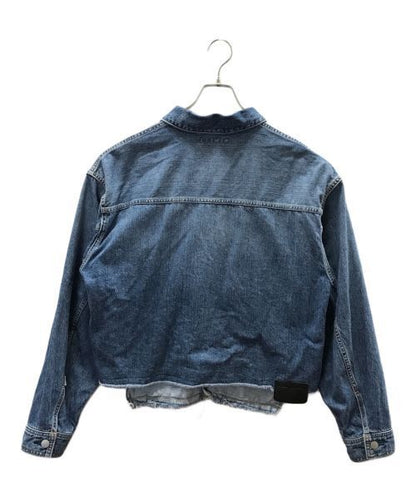 Jieda Cut Off Denim Jacket Good Condition