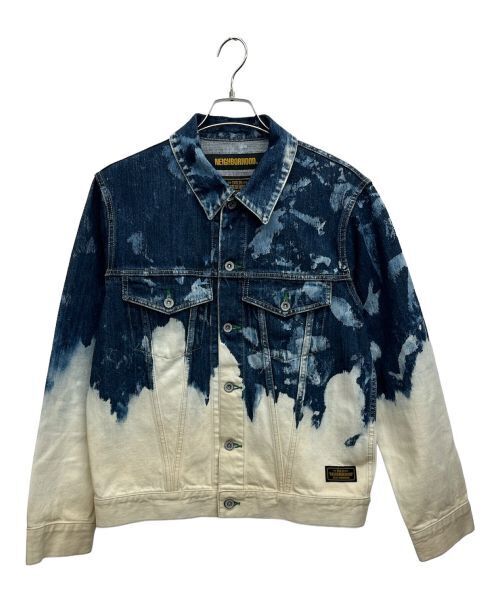 Neighborhood Bleach Denim Jacket Good Condition