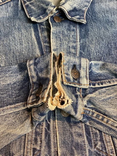 Levi's 4th Bige Denim Jacket Good Condition