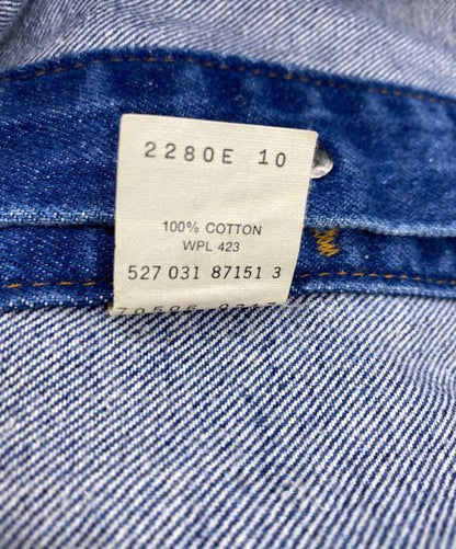 Levi's 70506-0217 Denim Jacket Button Back 527 Made In Usa Good Condition