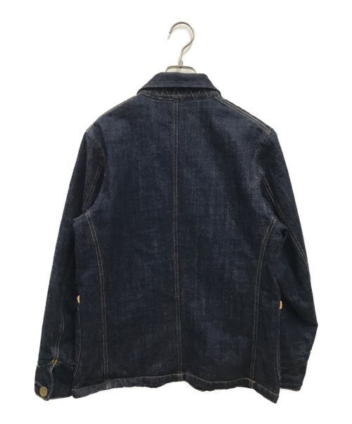 Burgus Plus Blanket Lining Cover All Bp14904 Coverall Denim Jacket