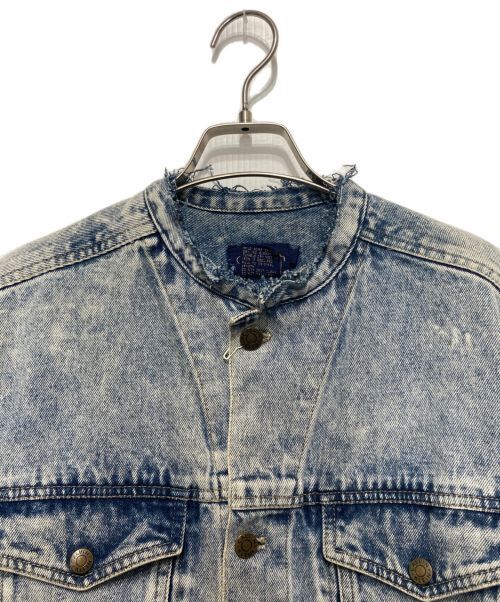 Calvin Klein Collarless Denim Jacket Good Condition