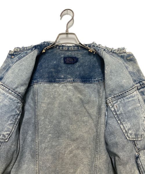 Calvin Klein Collarless Denim Jacket Good Condition