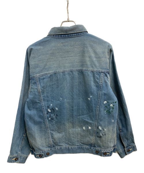 Liberaiders Paint Splatter Denim Jacket Good Condition