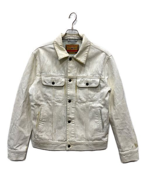 Diesel Paint-Coated Denim Jacket Good Condition