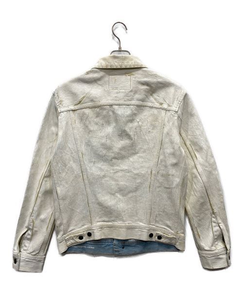 Diesel Paint-Coated Denim Jacket Good Condition