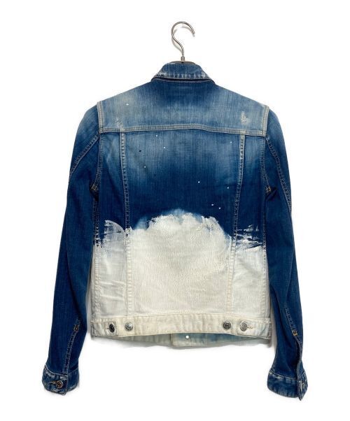 Dsquared2 Paint Denim Jacket Good Condition