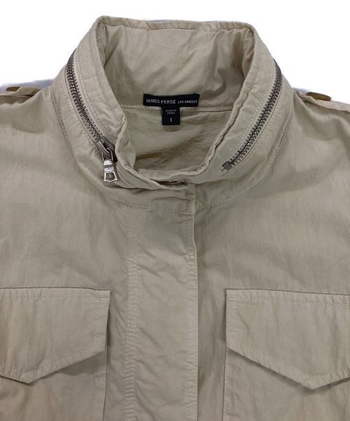 James Perse Cotton Oversized Field Jacket Military Jacket Good Condition