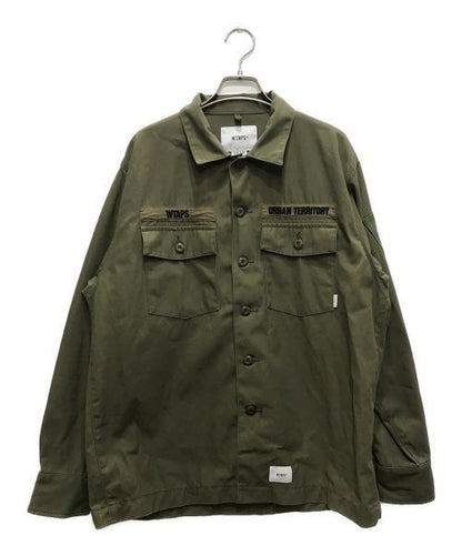 Wtaps Cotton Twill Utility Military Shirt Jacket Military Jacket Good Condition