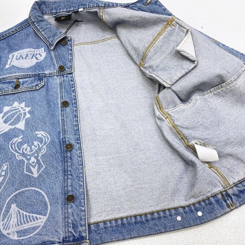 OCTOBER'S Very Own Denim Jacket Size L Color Indigo 2022F W Nba Team