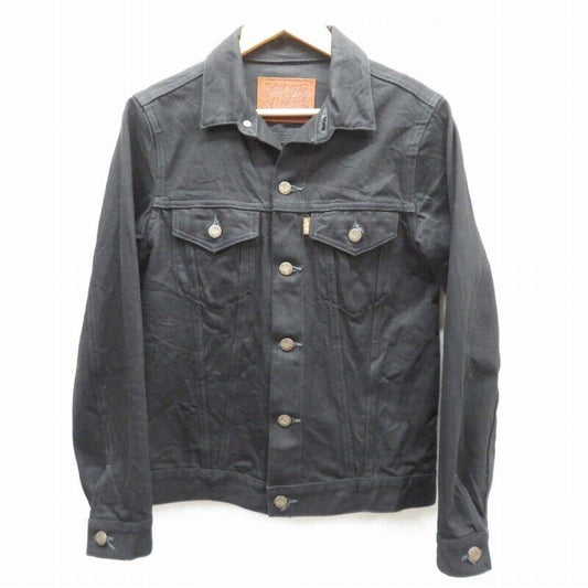 Lost Control Denim Jacket Black Size -   American Casual F093