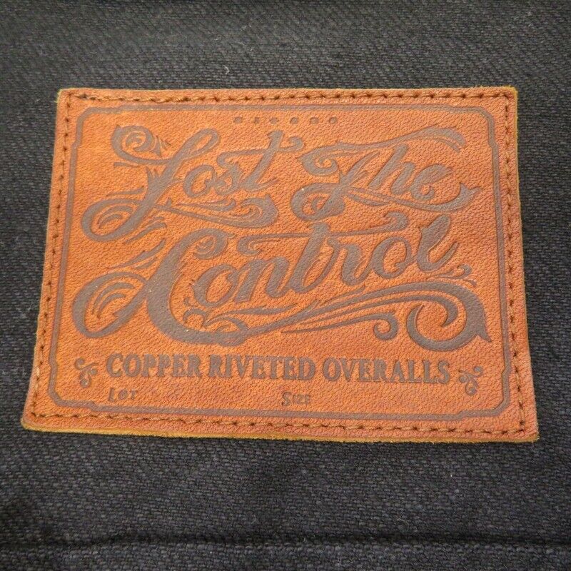 Lost Control Denim Jacket Black Size -   American Casual F093