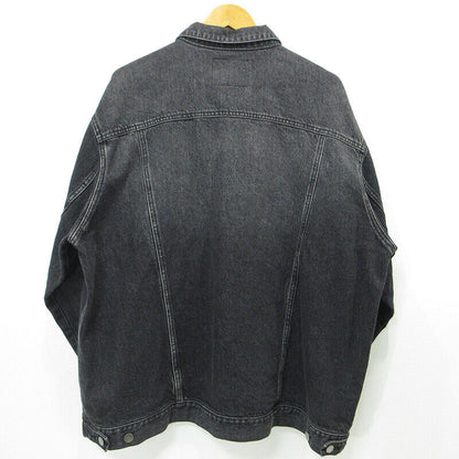 Danke Schon Oversized Denim Jacket Black Size M F095