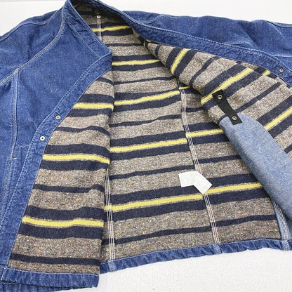 Needles Denim Jacket Size M Color Indigo Colorless Coverall   Select F091