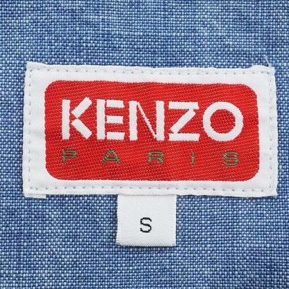 Kenzo Verdy 24SS Embroidery Kimono Denim Jacket Blue Size S F108