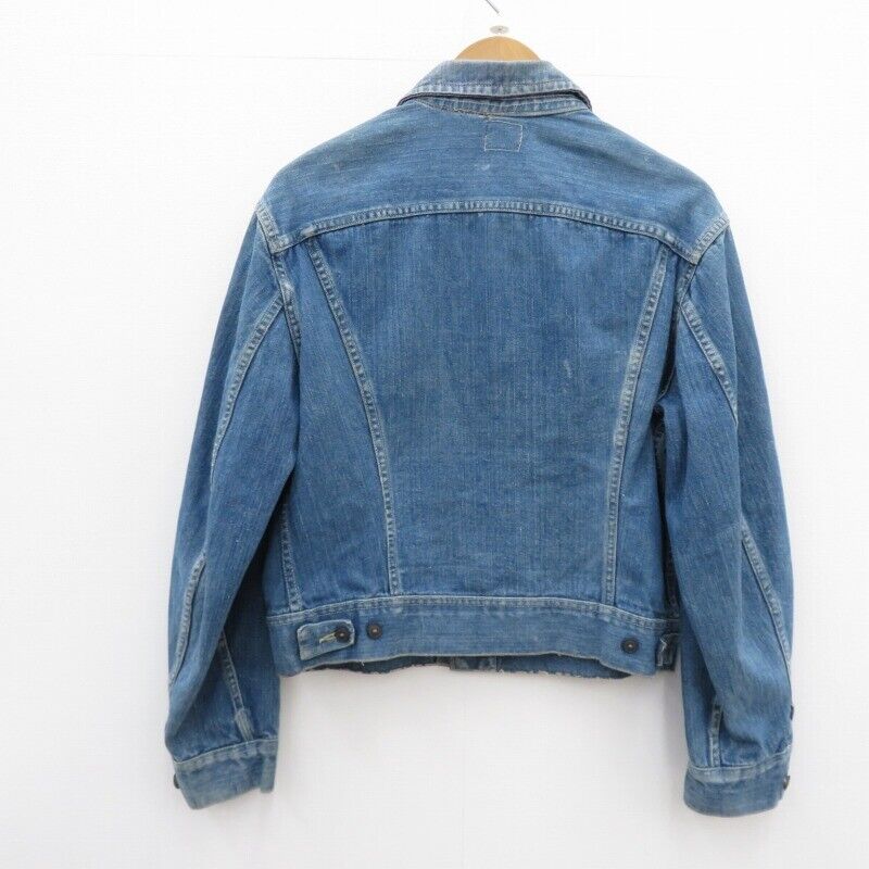 Lee Denim Jacket 101-J 50 Late Vintage Blue Size 42   American Casual F93