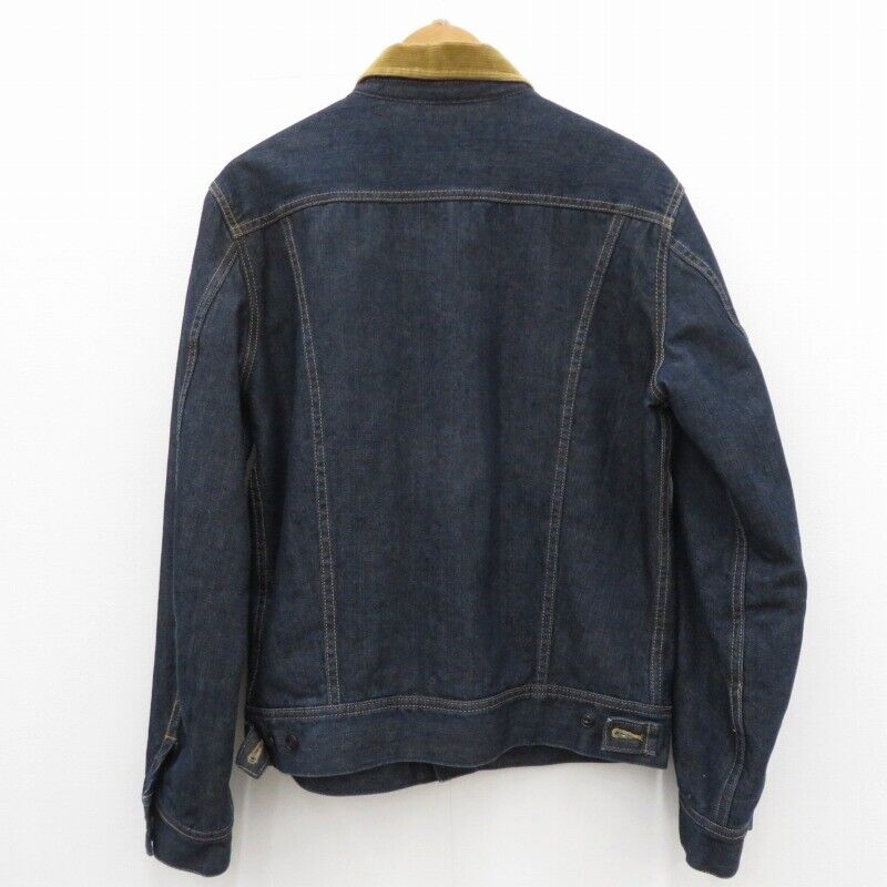 Lee Storm Rider Lined Blanket Denim Jacket Let-165 Blue Size L Seto Ohashi Store