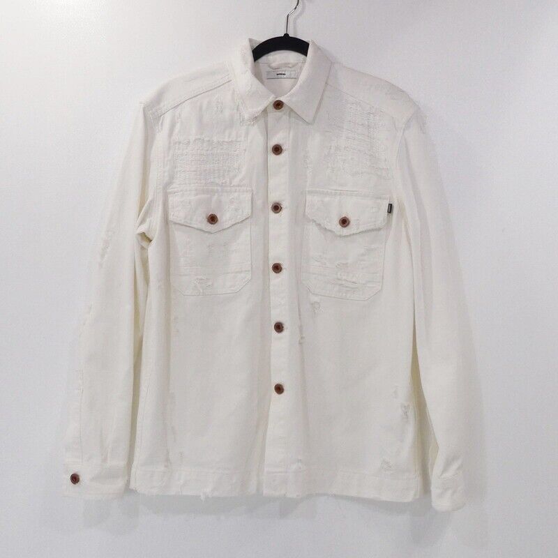 Diesel Denim Jacket White Size M Himeji East Store