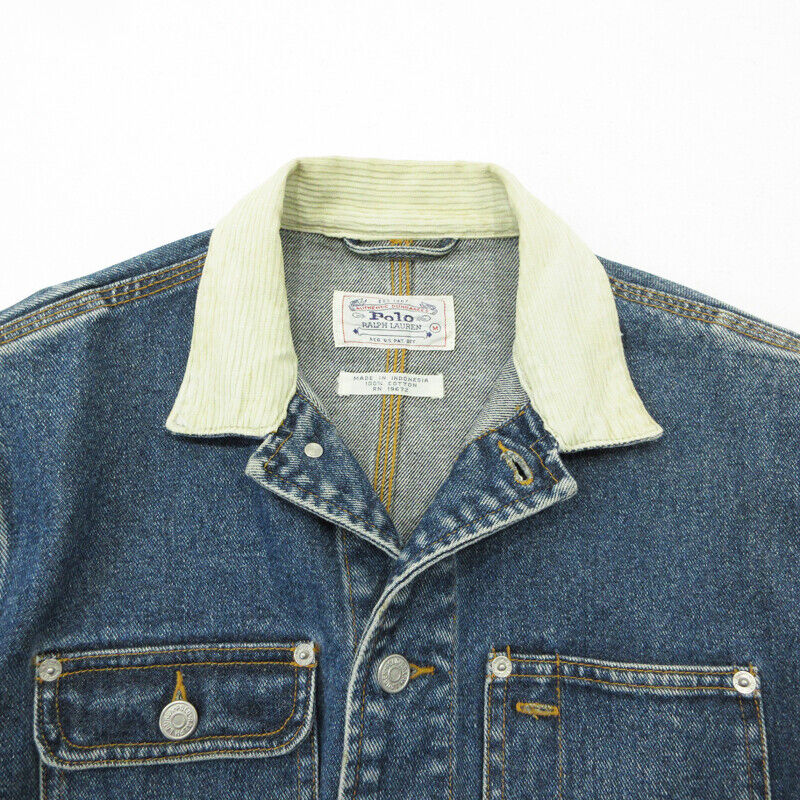 Polo Ralph Lauren Denim Jacket Blue Size M F093