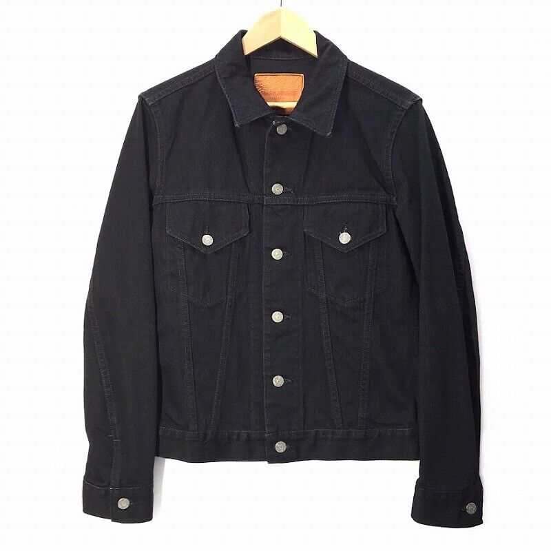 Markaware Denim Jacket Astd-40Bl01C Black Size 1   Domestic F96