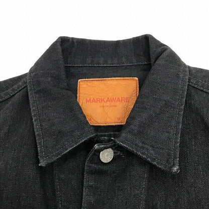 Markaware Denim Jacket Astd-40Bl01C Black Size 1   Domestic F96