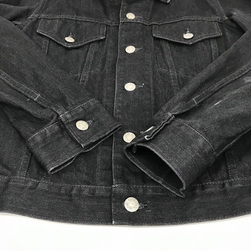 Markaware Denim Jacket Astd-40Bl01C Black Size 1   Domestic F96