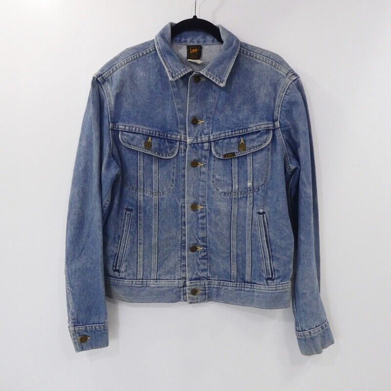 Lee Patd-153438 80S Denim Jacket Size 40R   American Casual F093