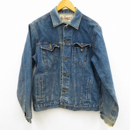 Roebucks Denim Jacket Blue Size L   American Casual F93