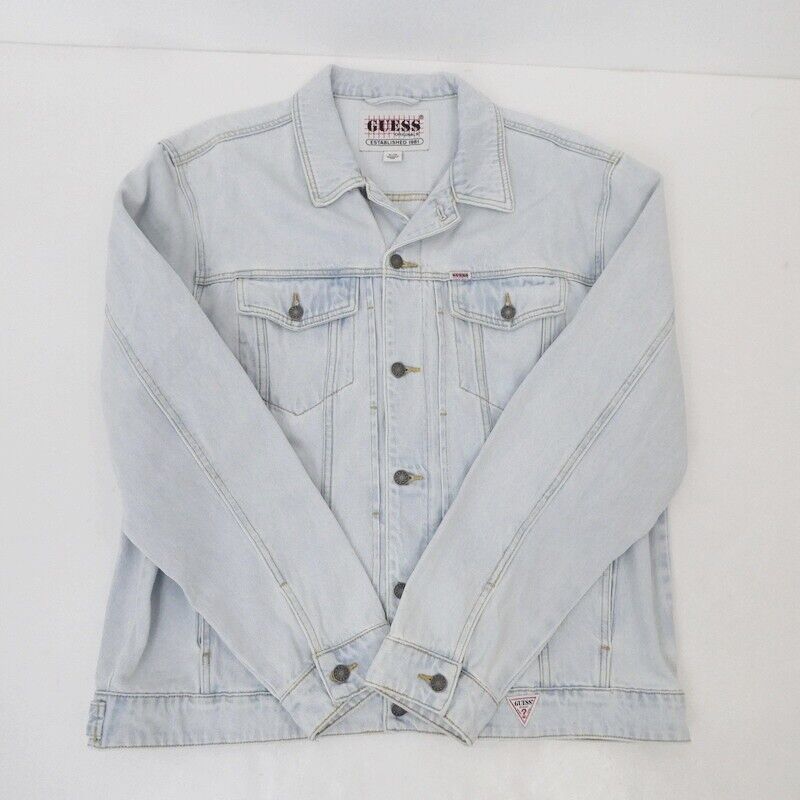 Guess Kit Denim Jacket Washed 2022SS Size XL F094