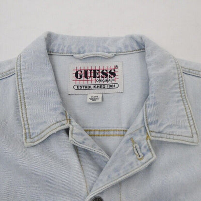 Guess Kit Denim Jacket Washed 2022SS Size XL F094